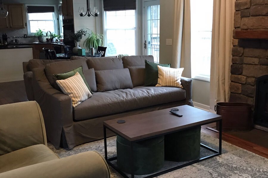 pottery barn york slopearm sofa