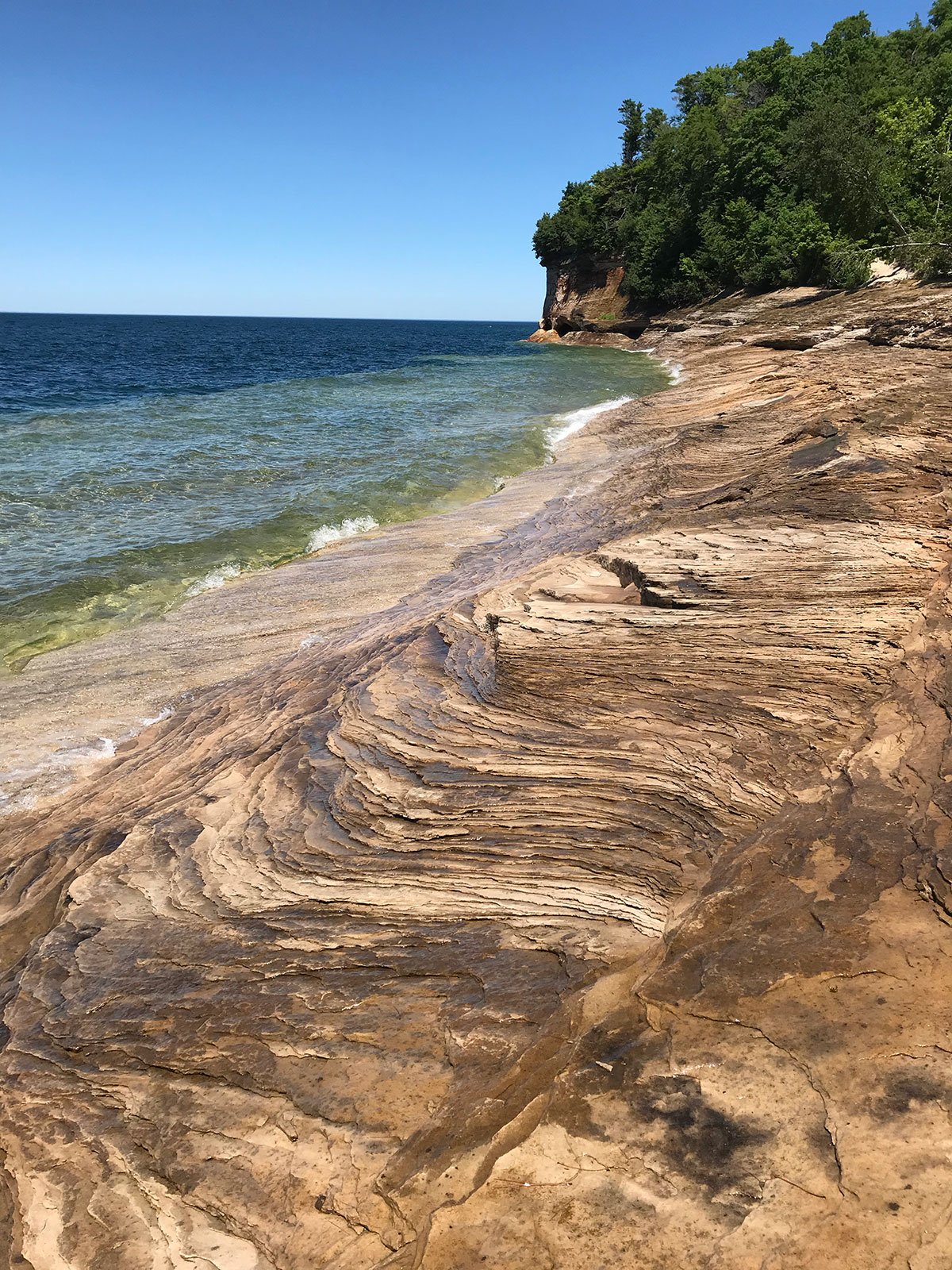 sandstone terrace