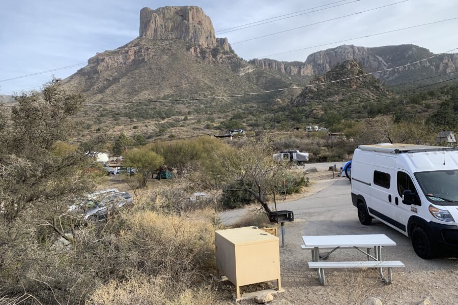 chisos basin site 32 big bend national park