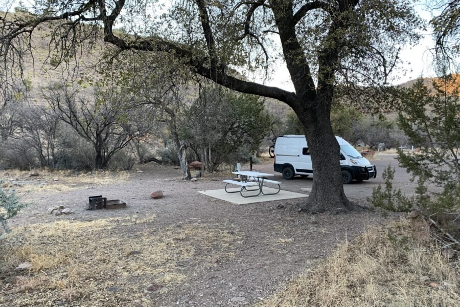 Davis Mountains State Park site 49